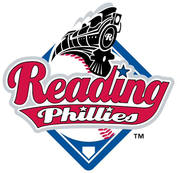 Reading Phillies 1999-2007 Primary Logo iron on transfers for T-shirts